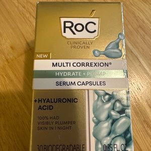 Roc multi-correction hydrate+plump serum capsules +hyaluronic acid